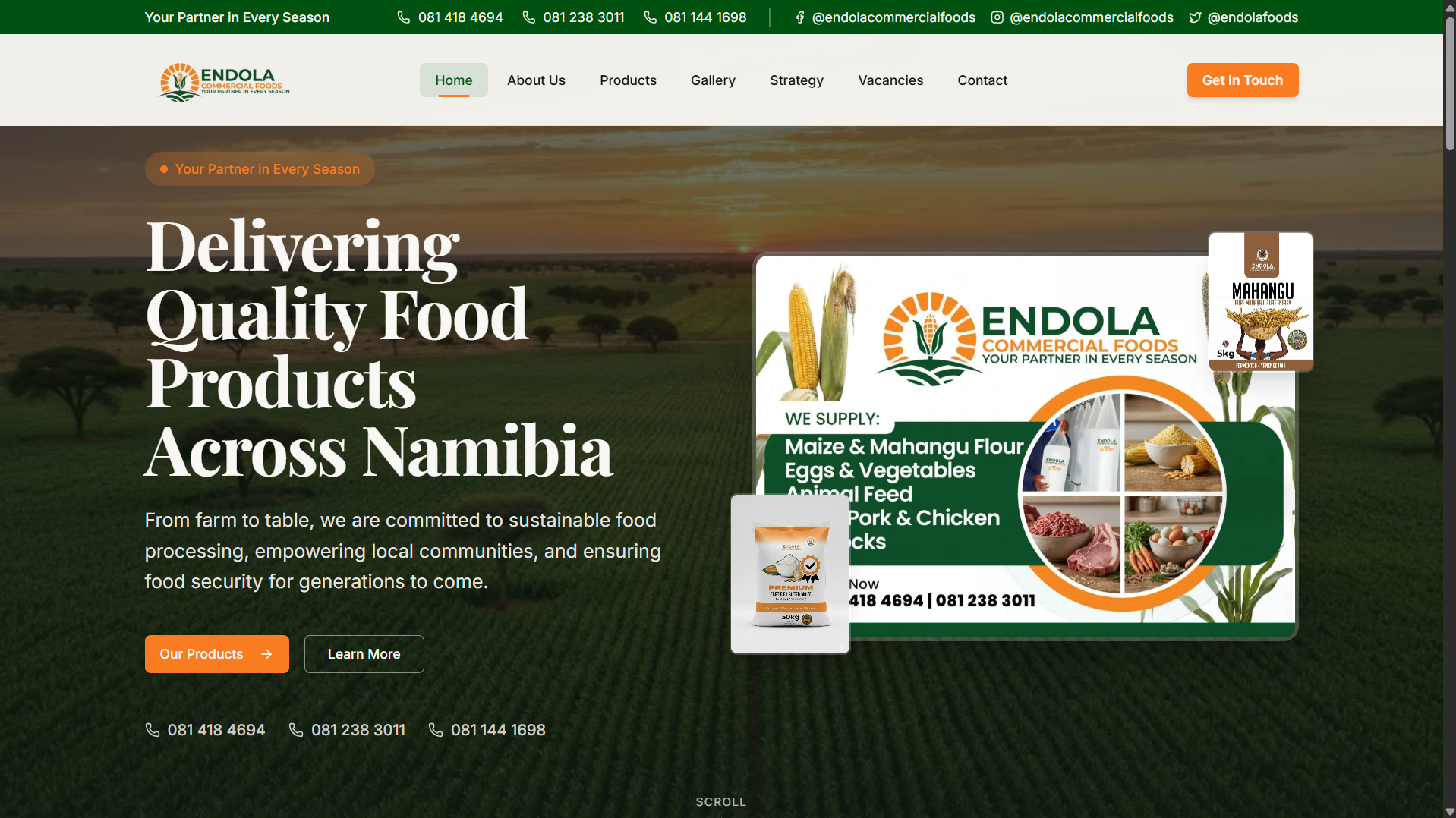 Endola Commercial Foods